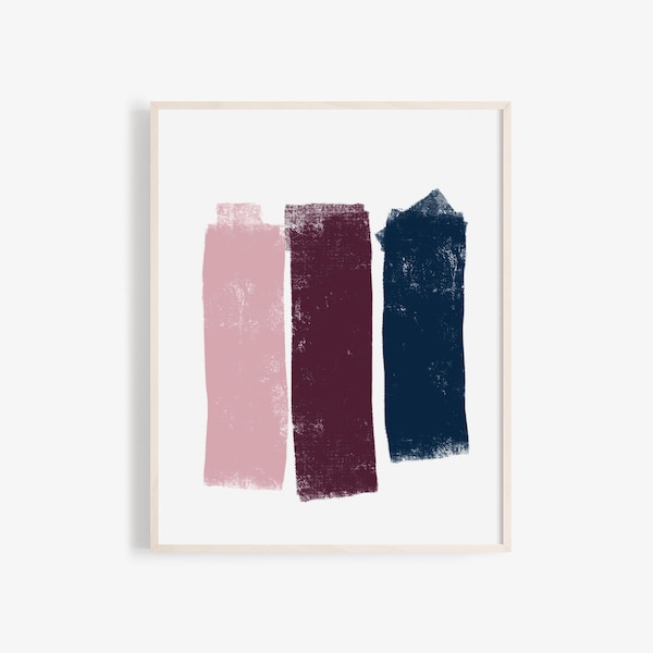 Minimal Modern Panting Digital Art Print Instant Download Neutral Colors Farmhouse