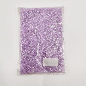 CLEARANCE Light Purple AB Flatback Acrylic Jelly Resin Rhinestones for Embellishments and Nail Art 2mm Bulk Bag 20,000 Pieces