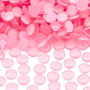 Neon Light Pink Non-Hotfix Flatback Glass Rhinestones for Embellishments 2-6mm | SS6-SS30