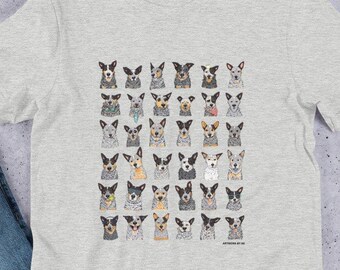 Cattle Dog Official Dog of the Coolest Pup Lovers t-shirt Maglietta Cattle Dog Official Dog of the Coolest Pup Lovers t-shirt Maglietta