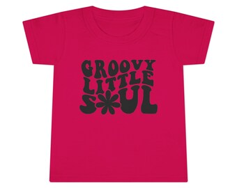 T-shirt Groovy Little Soul pour tout-petit