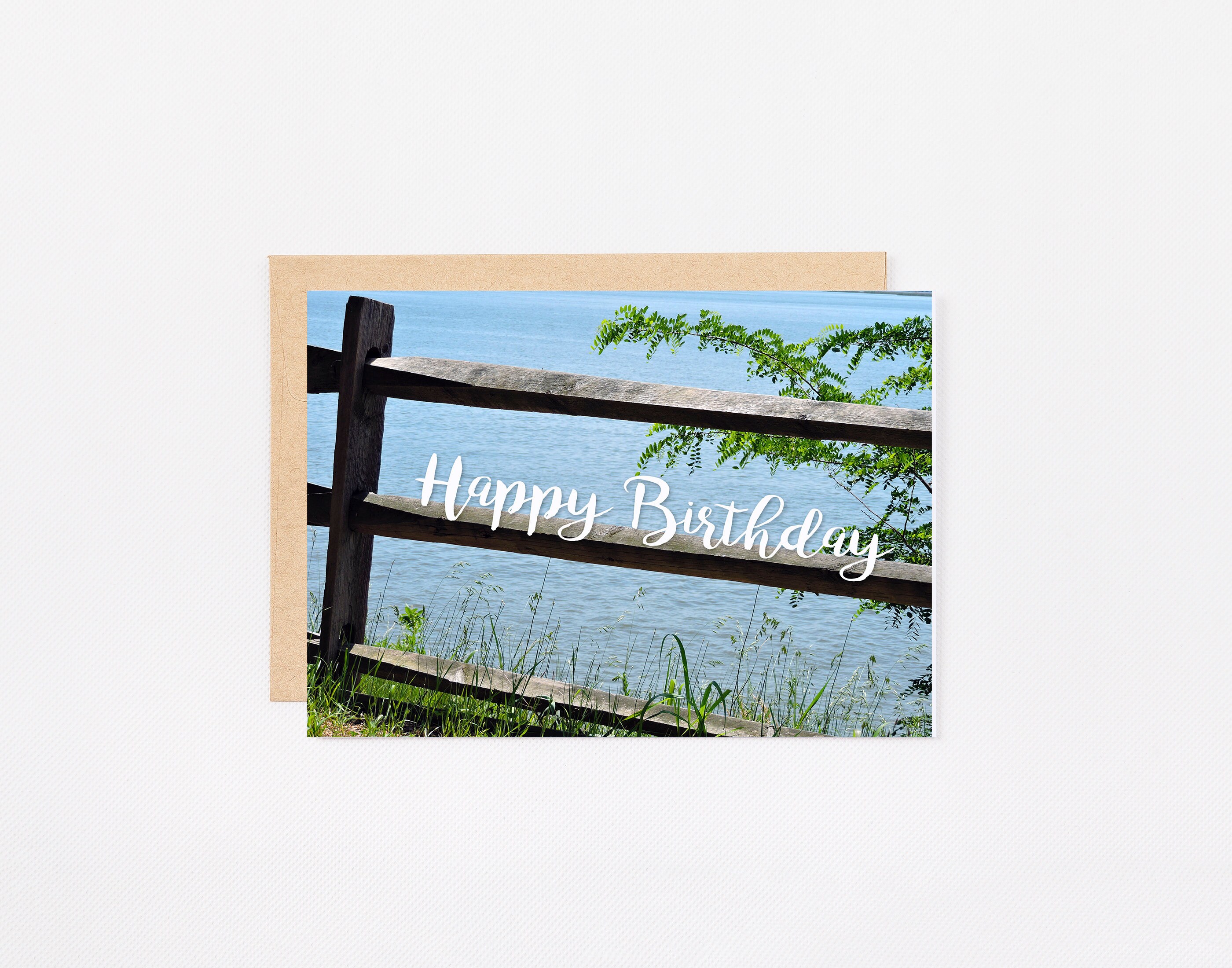 Joyeux Anniversaire Carte D Anniversaire Nature Etsy