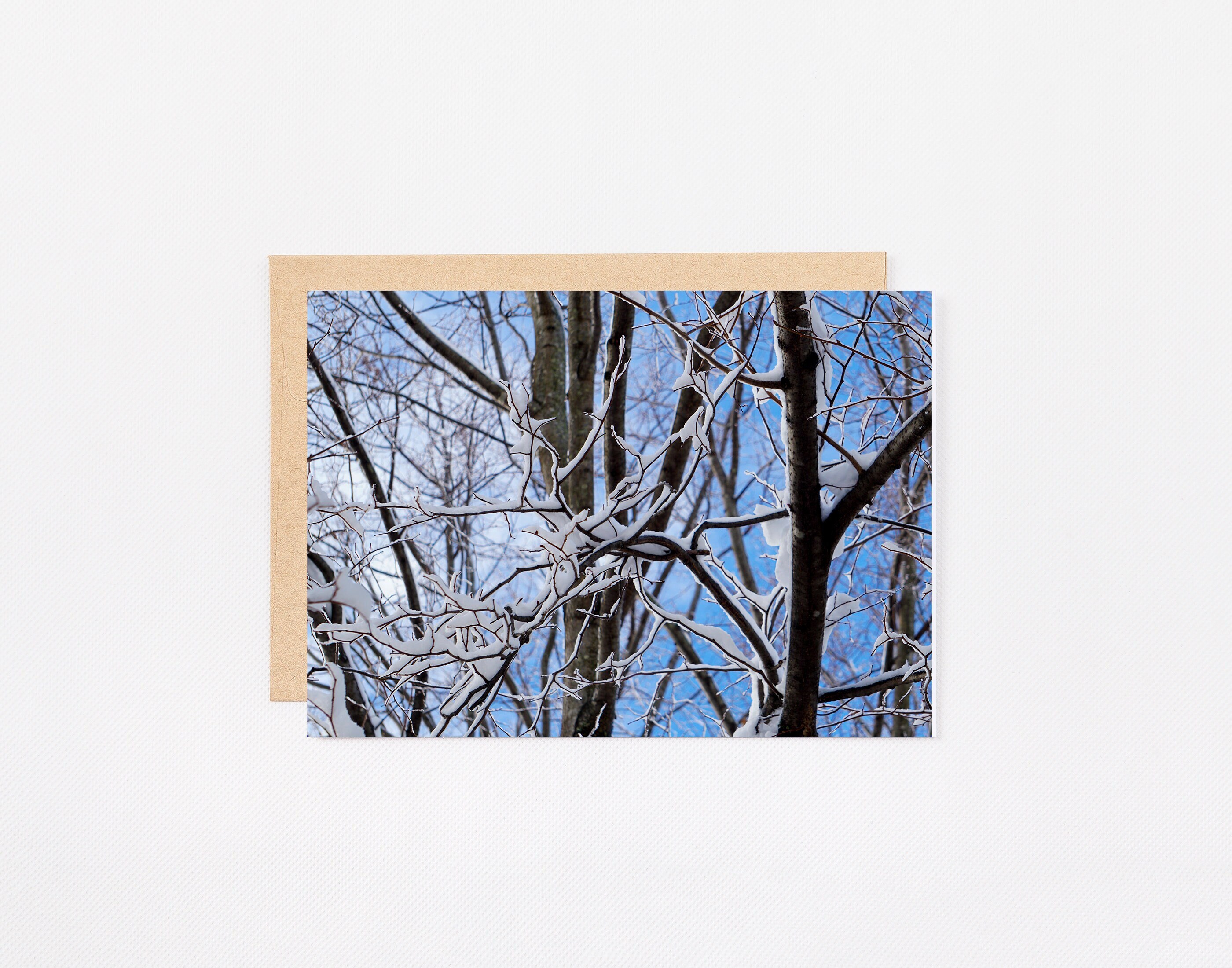 Small Winter Card Printable Minimal Winter Greeting Card, Simple, Minimal, Minimalist ...