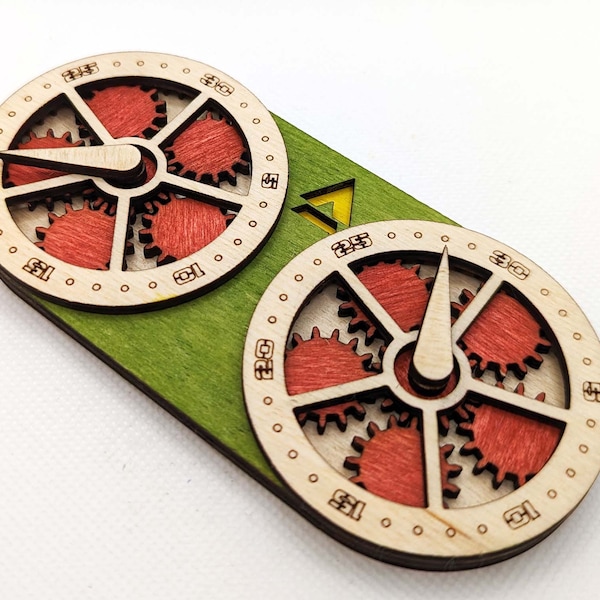 Battletech Heat Dials - Mech Warrior - War Game - Table Top - Wood - Custom Board Game Piece - Custom Color