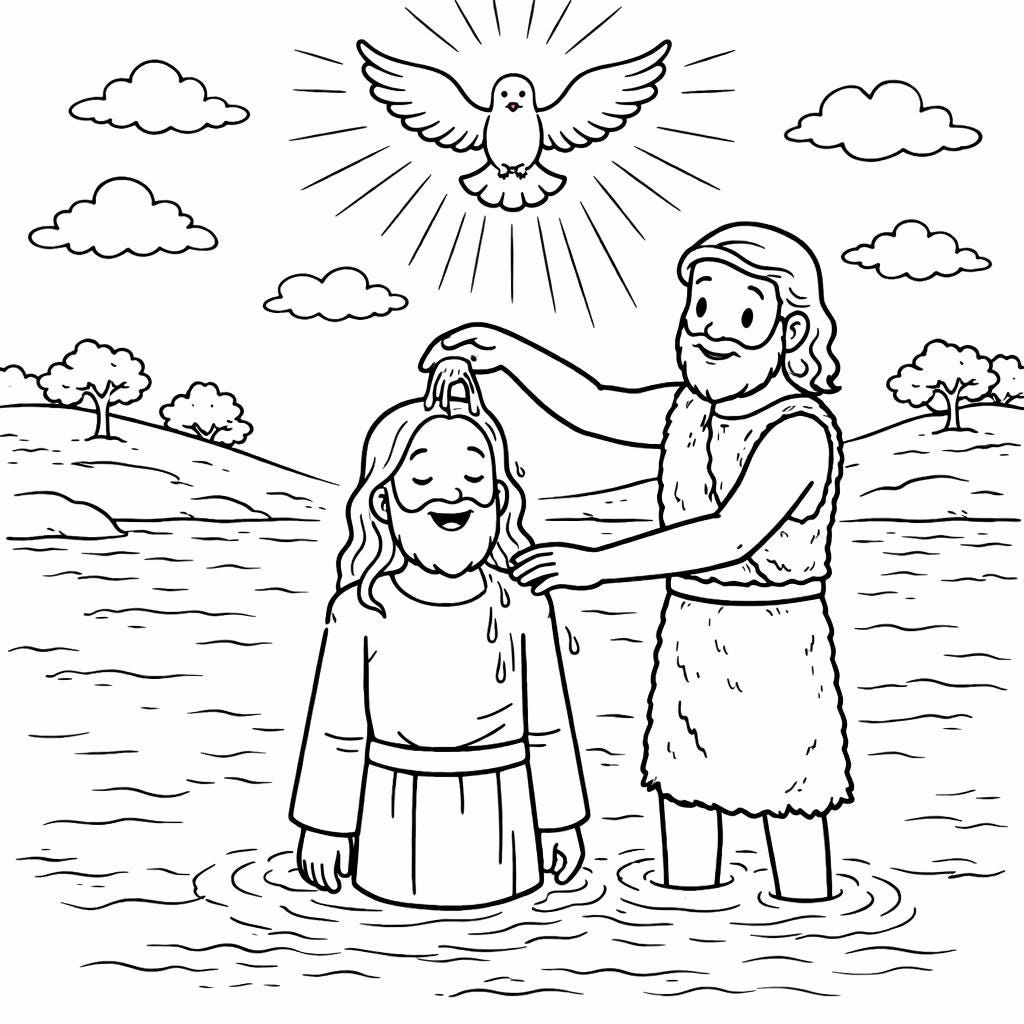 Jesus & the New Testament Coloring Book | Christian Activity for ...