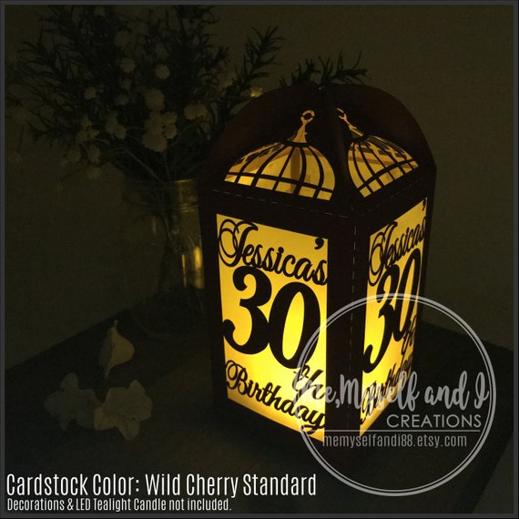 30th Birthday For Her Birthday Centerpiece 40th Birthday Etsy