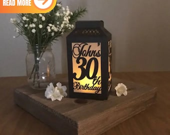 30th Birthday for Her Decorations, Birthday Centerpieces, 40th Birthday Decorations, 50th Birthday Party Decorations, Decorations for Party