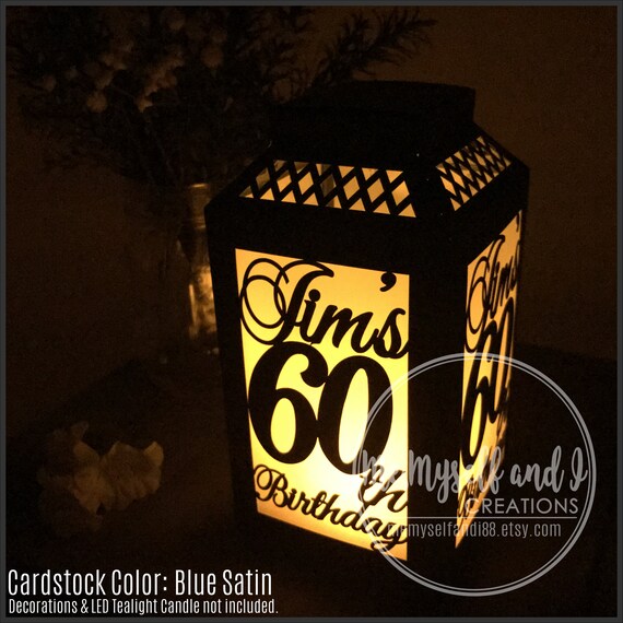 60th Birthday 60th Birthday Decoration Birthday Centerpieces Etsy