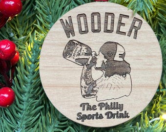 Alec Bohm “Wooder” Phillies Ornament | Philly Sports Christmas Ornament | Philadelphia Baseball Gift | Handmade in Media PA