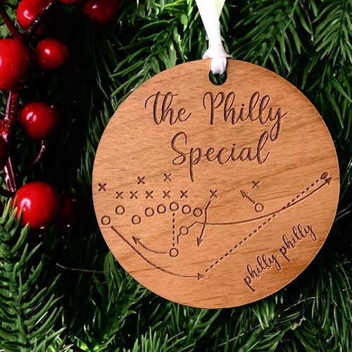 Philly Special Eagles Ornament