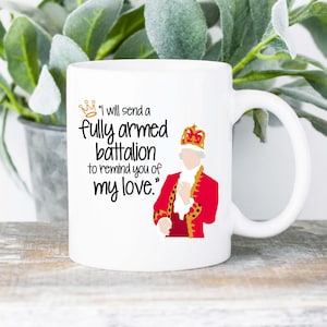King George Mug, You'll Be Back Mug, Hamilton Quote Gift, Theater Gift Basket Idea, Hamilton King George, Broadway Musical Theater Cup