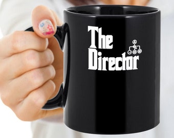 Funny Director Mug, Film Mug, Director gift, Movie Mug, Film Making Mug, Editing Mug, Project Director, Coworker Gift, Athletic Director Mug