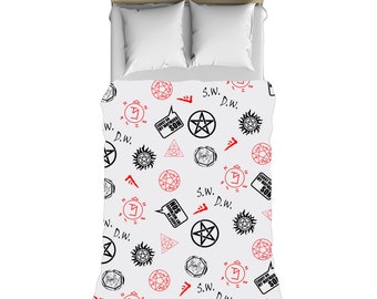 Supernatural Bedding Etsy