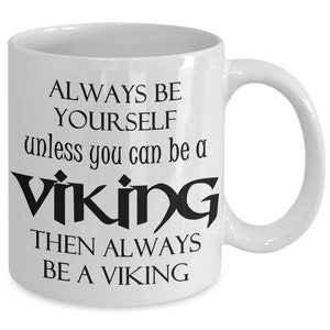 Norse Gift, Viking Mug, Viking Gift, Norse Mug, Valhalla Mug, Valhalla Gift, Norse Mythology Gift, Norse Mythology, Valhalla Warrior image 2