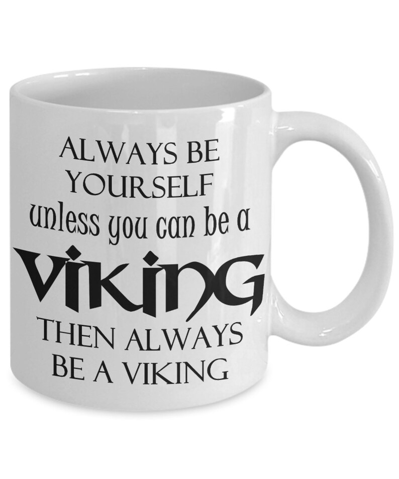Norse Gift, Viking Mug, Viking Gift, Norse Mug, Valhalla Mug, Valhalla Gift, Norse Mythology Gift, Norse Mythology, Valhalla Warrior image 2