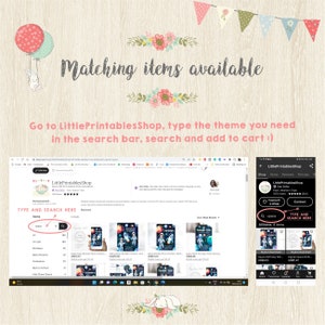 Puede incluir: Captura de pantalla de una computadora que muestra un sitio web de art&iacute;culos de fiesta imprimibles. El sitio web se llama LittlePrintablesShop. El sitio web tiene una barra de b&uacute;squeda donde puedes escribir un tema y encontrar art&iacute;culos de fiesta imprimibles coincidentes. El sitio web tambi&eacute;n tiene una lista de categor&iacute;as de art&iacute;culos de fiesta, como "Todo", "En oferta", "Cumplea&ntilde;os", "Baby showers", "Graduaci&oacute;n", "De vuelta a la escuela", "Tablas de elecci&oacute;n para ni&ntilde;os" y "Espacio".