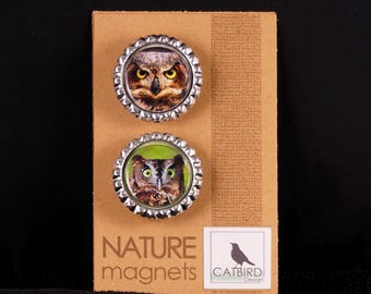 Owl 2 magnet set