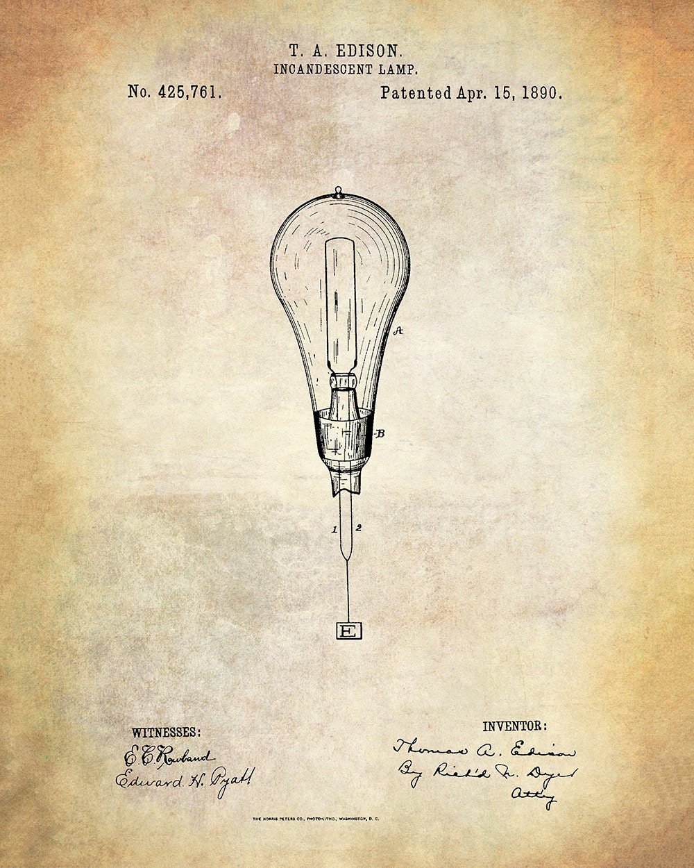 Edison Bulb Art Edison Bulb Art
