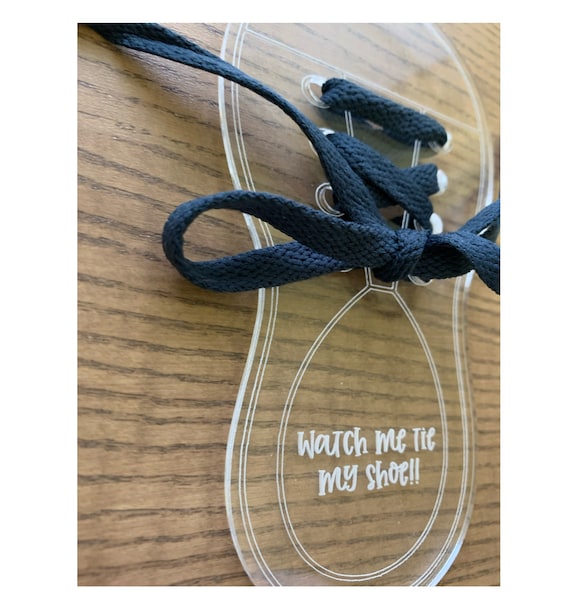 Shoelace tying best sale tool