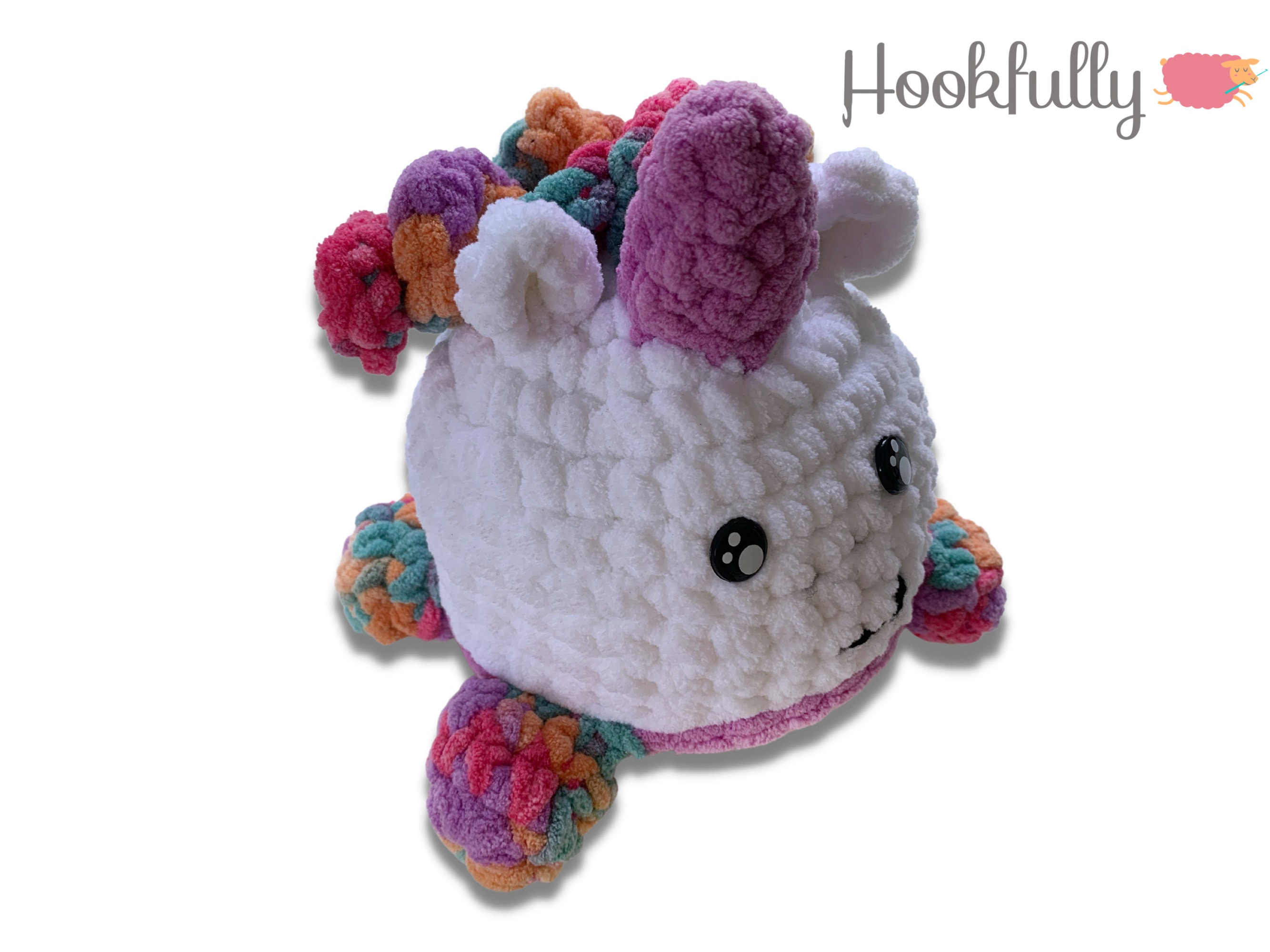 40 Unicorn Crochet Patterns to Spark a Little Handmade Magic 31 Crochet Pattern Reversible Unicorn Amigurumi Flippy