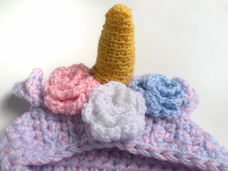 PDF Crochet Pattern unicorn Hooded Dressing Gown for 18 Etsy UK