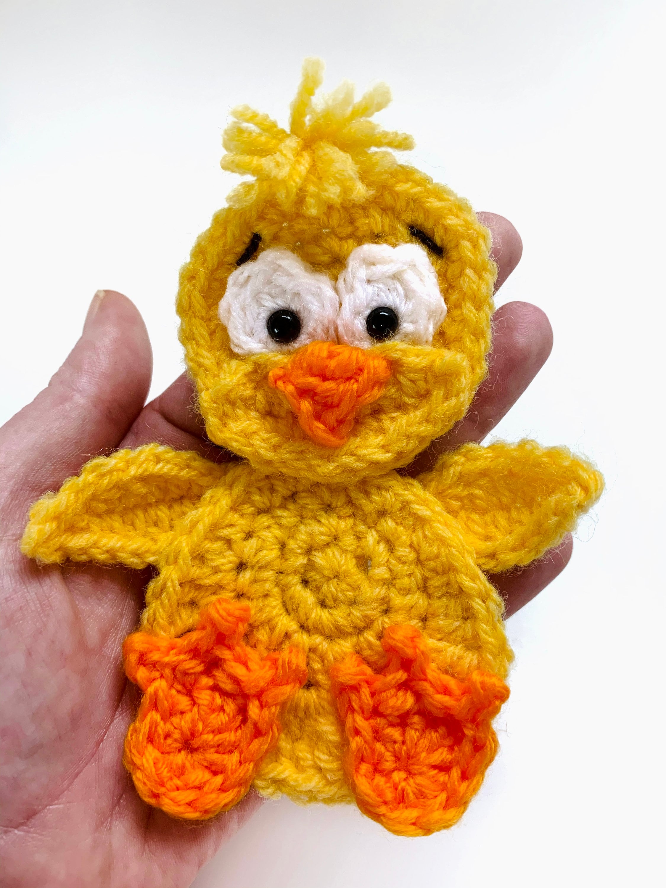 PDF Crochet Pattern Easter Chick Appliqué Etsy
