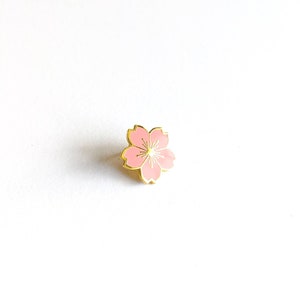 Sakura Cherry Blossom Enamel Pin image 2