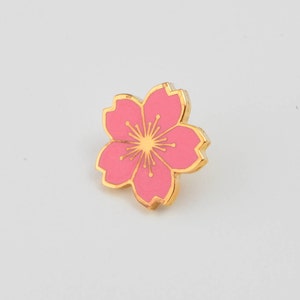 Sakura Cherry Blossom Enamel Pin image 4