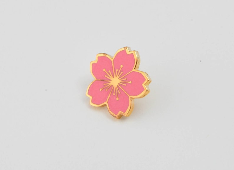 Sakura Cherry Blossom Enamel Pin image 4