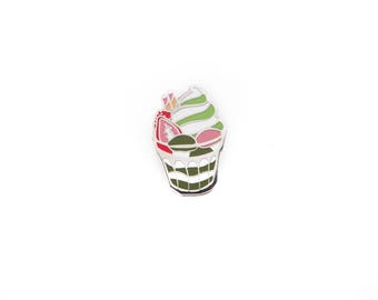 Matcha Green Tea Parfait Pin