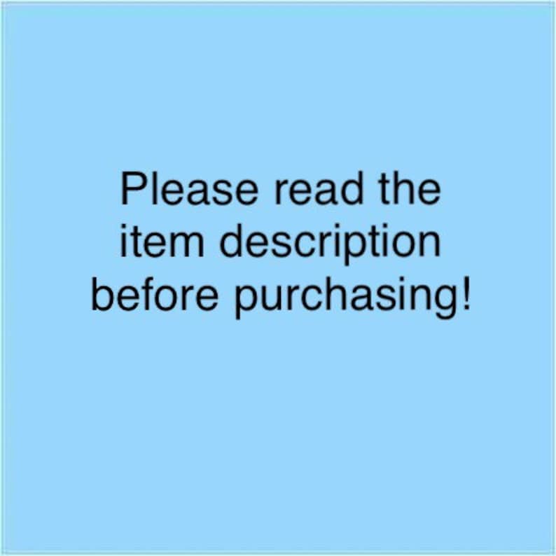 May include: Please read the item description before purchasing!