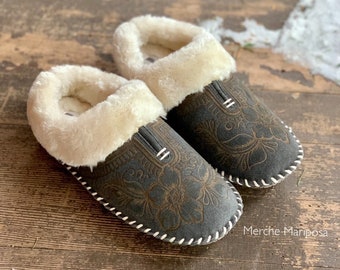 Moccasins Slippers by Merche Mariposa