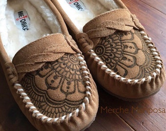 Moccasins Slippers by Merche Mariposa