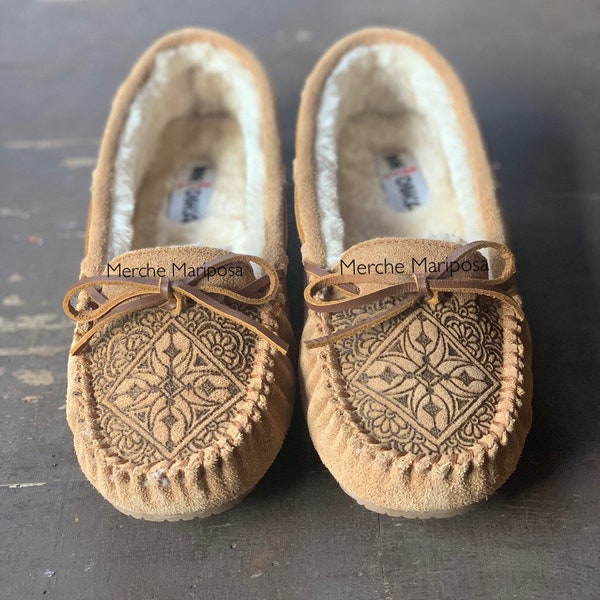 Moccasin Slippers - Etsy