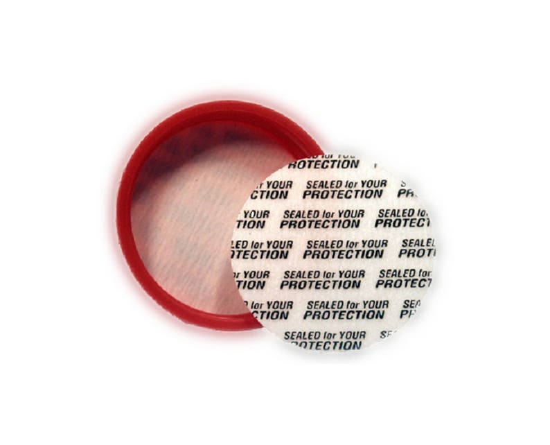 thumbnail image 2 of NANSHINE 500pcs 38mm/ 1.5" Red Pressure Sensitive Foam Cap Liners 2 of 13