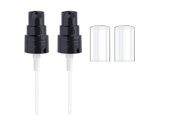 Cosmetic Foundation Bigger bottle Cap Size 24-410 Press Pump Treatment Replacement Smooth Clear Over cap  Liquid Foundation Easy to Control
