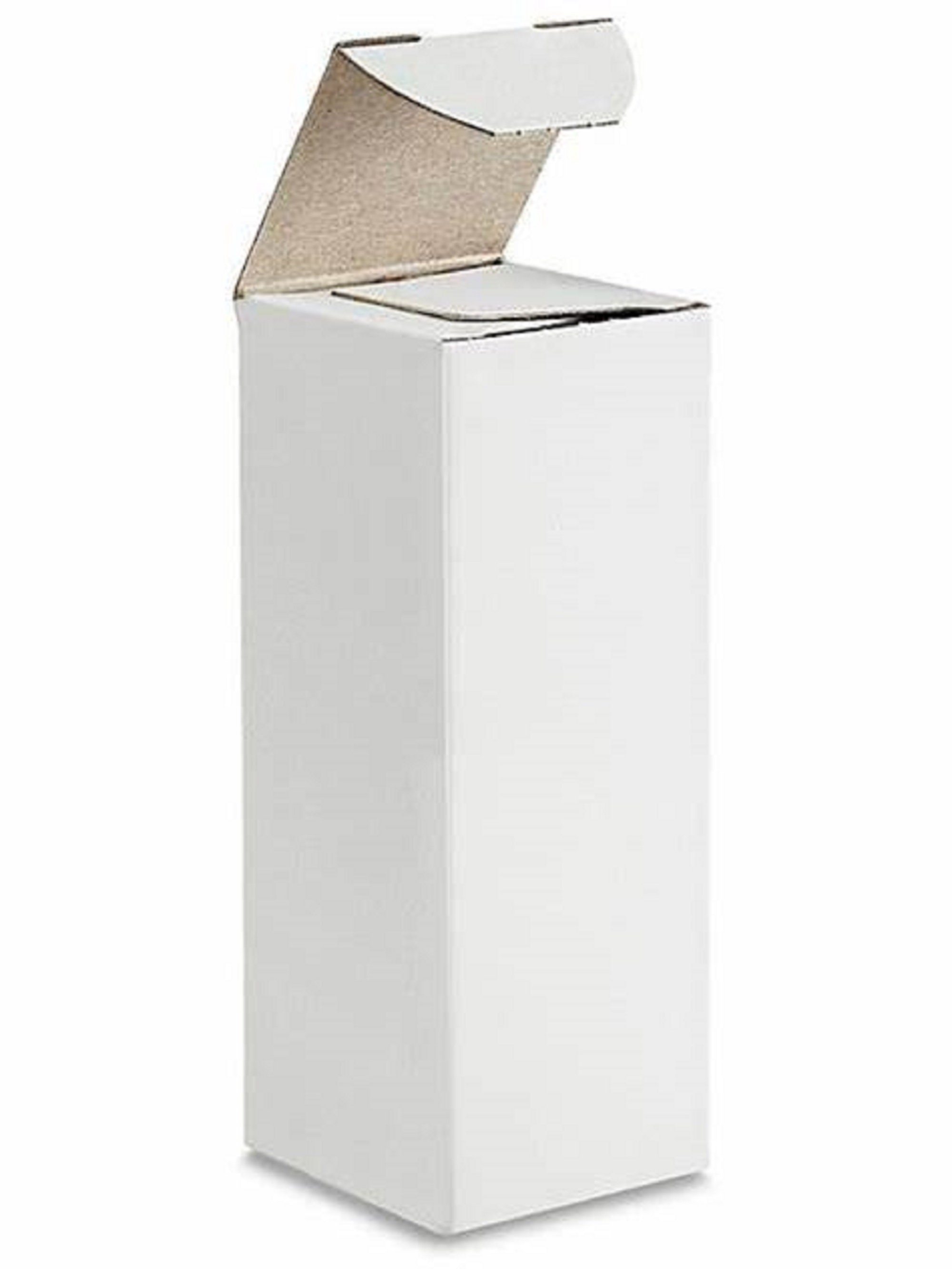 4 x 4 x 6 White Reverse Tuck Folding Carton (250/case) - The Box Guy
