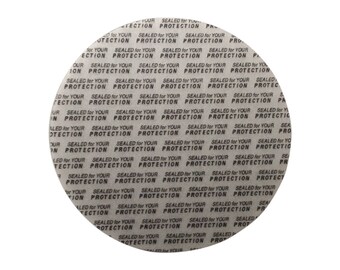 58mm Pressure Sensitive PS Foam Cap Liners Seal Tamper Seal 2.28" Sealed for your Protection US Seller