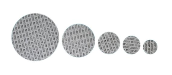 33mm Pressure Sensitive PS Foam Cap Liners Seal Tamper Seal Sealed for your Protection US Seller Red Print