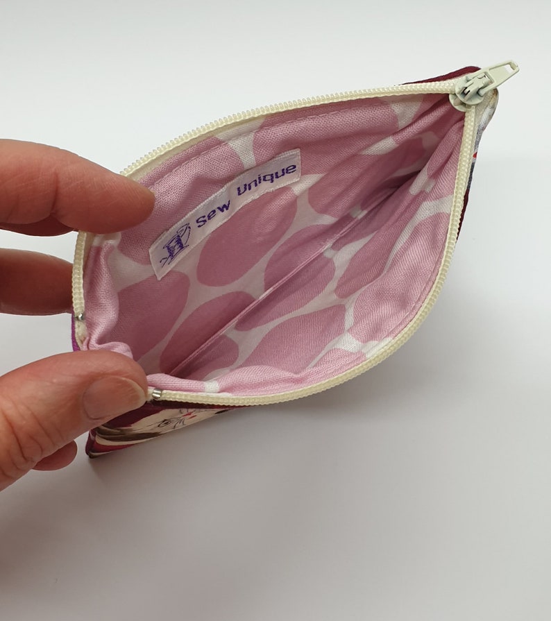 Cat Purse Coin Purse Card Purse Notion Pouch Handmade