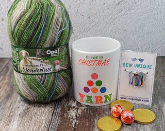 Yarn In A Mug Gift Christmas