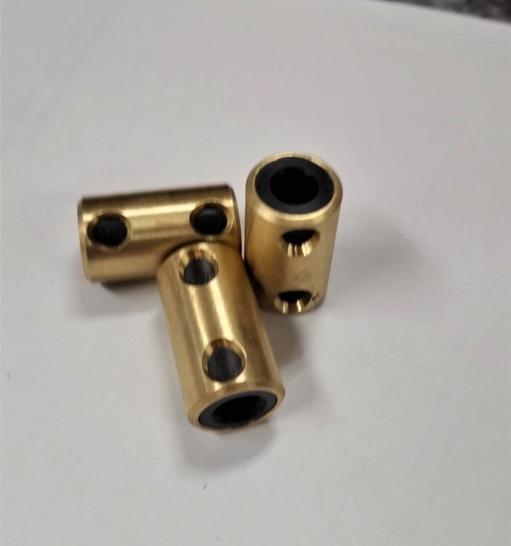 Laser Smoke Brass EDC Bead Every Day Carry Paracord Bead