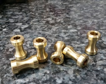 Timekeeker Brass EDC Bead / Every Day Carry / Paracord Bead / CNC / Metal Bead / Beads / Jewelry  / EDC Bead / Lanyard Bead