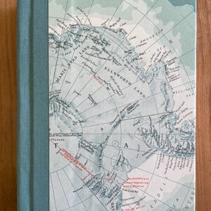 Journal, Sketchbook, Notebook - Vintage Map, Antarctica (192 pages)