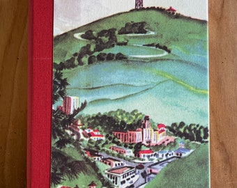 Address Book - Medium Size - Hot Springs National Park, vintage poster, Arkansas