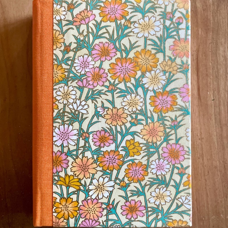 Small Orange Notebook - Etsy