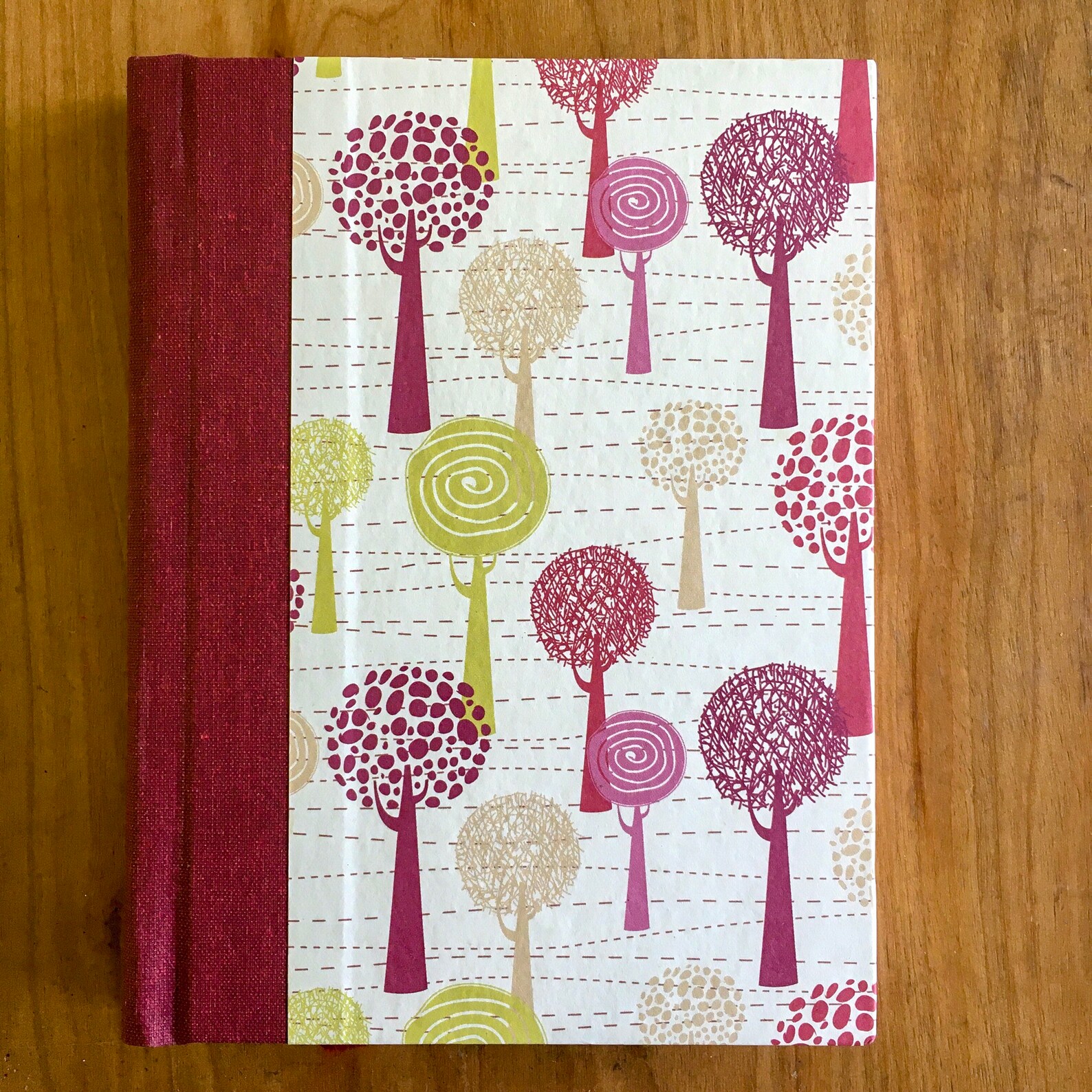 Journal Sketchbook Trees in the fall 128 pages Etsy