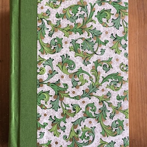 Journal, Sketchbook - Green Paisley (256 pages)