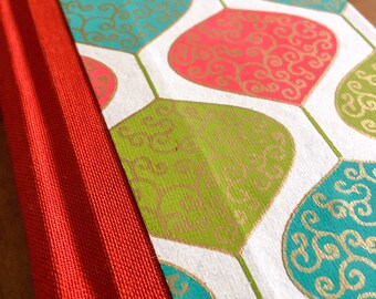 Small Journal, Sketchbook, Notebook - Mid-century Baubles (256 pages)