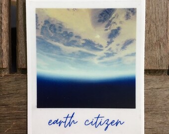 Earth Citizen Sticker